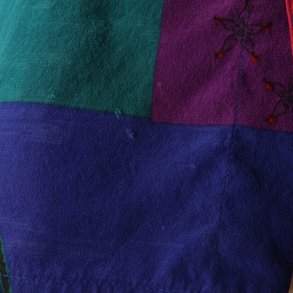 Chico’s Design Silk Long Sleeve Paisley 2 Blouse - Picture 7 of 8